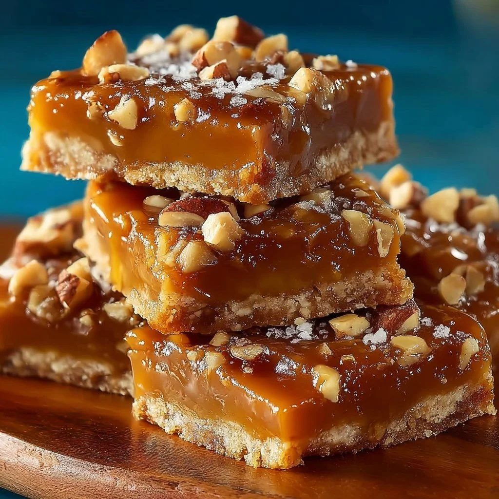 Delicious butterscotch bars from Trisha Yearwood's recipe, perfect for sweet cravings.
