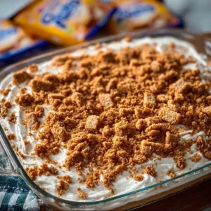 Creamy childhood treat dessert with nostalgic flavors