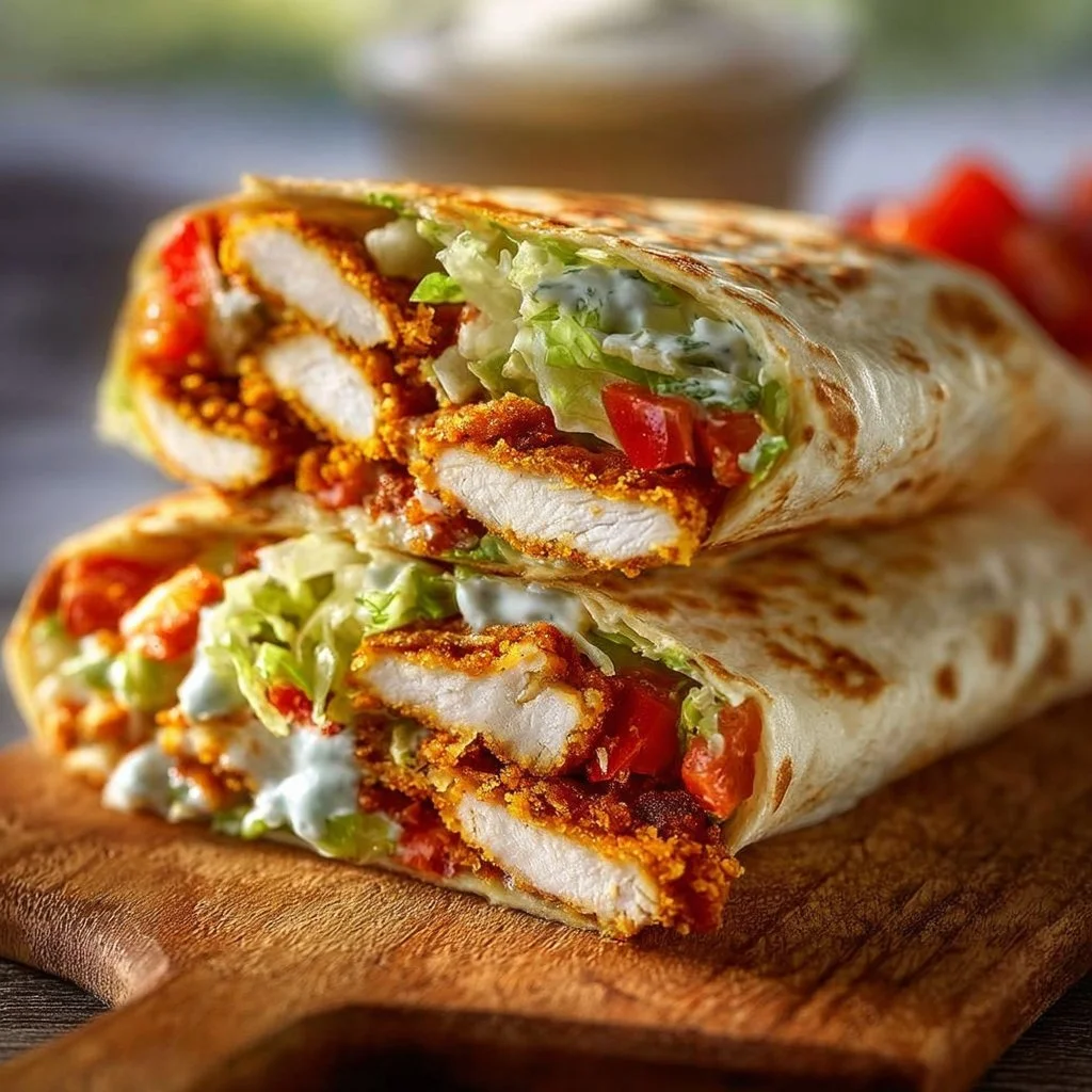 The Delightful Chicken Crunch Wrap