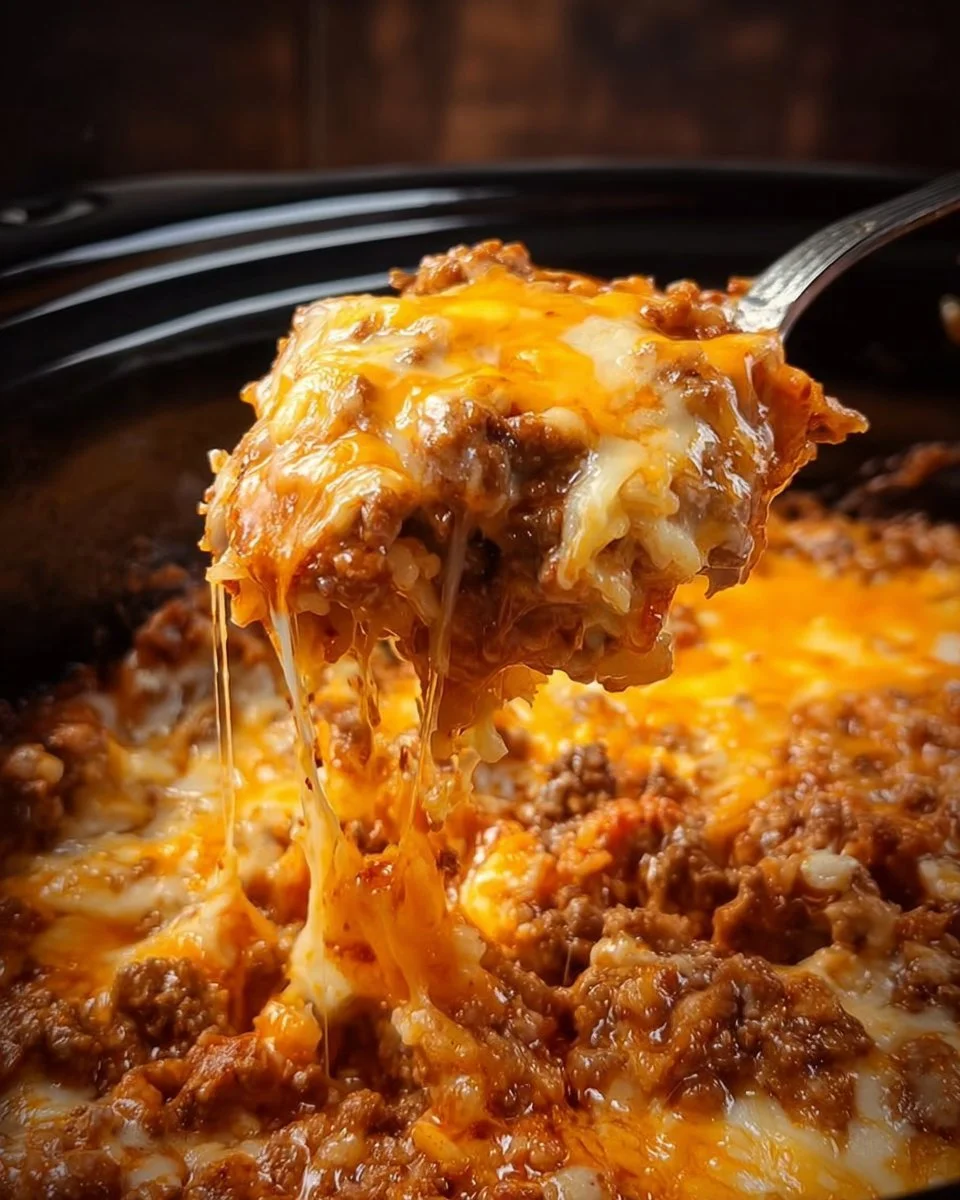 Crockpot Taco Casserole