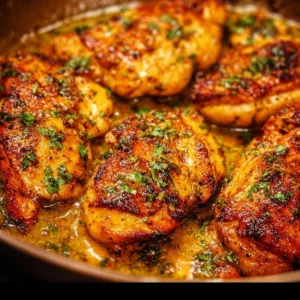 Delicious and easy Simple Garlic Butter Chicken dish, perfect for a quick meal.