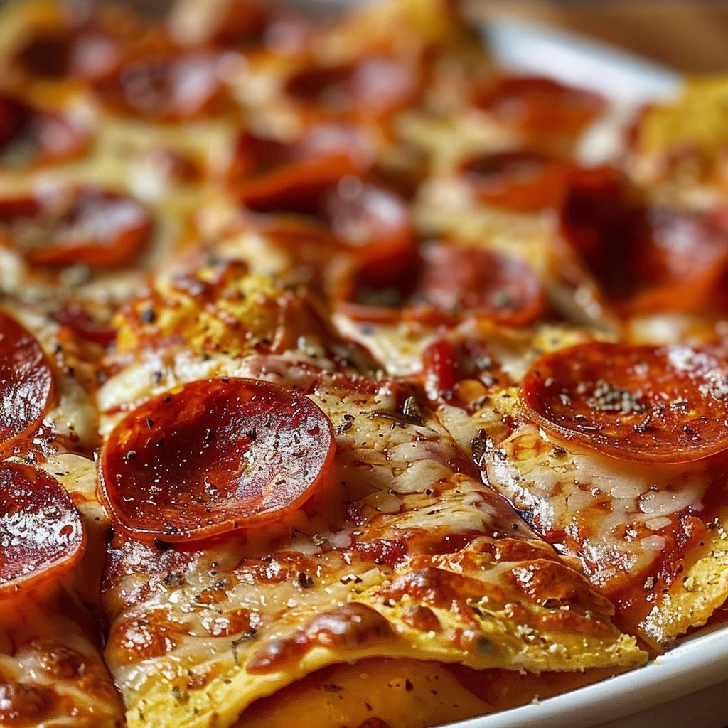 Pizza Chips Pepperoni Crispy Cheesy